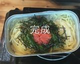 キャンプ　メスティン　明太クリームパスタ作り方28写真