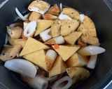 厚揚げ・がんも・ちくわの煮物作り方3写真