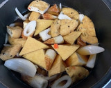 厚揚げ・がんも・ちくわの煮物作り方3写真