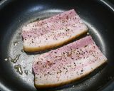 簡単！ベーコンステーキ☆レモンタルタル作り方3写真