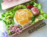 【簡単】キャラ弁 ひまわり 薄焼き卵②作り方24写真