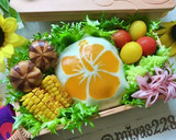 【簡単】キャラ弁 ひまわり 薄焼き卵②作り方25写真