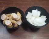 パパッと夕食。ヘルシーポテトグラタン作り方3写真