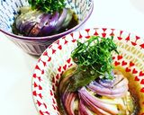 レンチンで茄子の揚げ浸し風！？茶筅茄子作り方5写真