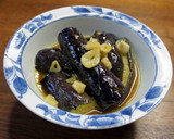 茄子とにんにくのカレー揚げ浸し作り方6写真