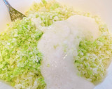 オートミールでふわとろお好み焼き♪作り方3写真