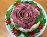 ローストビーフの甘くない肉ケーキ!作り方10写真
