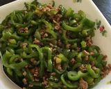 ピーマンとひき肉のそぼろ作り方6写真