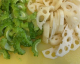 ゴーヤと蓮根の南蛮漬け。簡単美味作り方1写真
