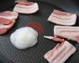 豚ばらと太麺で焼きそば作り方2写真