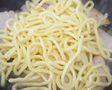 豚ばらと太麺で焼きそば作り方3写真