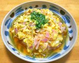 モヤシでかさ増し◎ベーコン入り天津丼作り方4写真