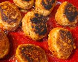 ふっくら簡単☆シェフのハンバーグレシピ作り方3写真