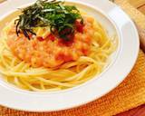 大葉香る♪和風たらこスパゲッティ作り方5写真