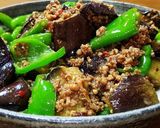 茄子と万願寺とうがらしの甘味噌炒め。作り方8写真
