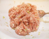 簡単！餃子風、油揚げの肉包み焼き！作り方2写真