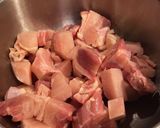 鶏肉のから揚げ(モモ肉とムネ肉)作り方1写真