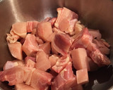 鶏肉のから揚げ(モモ肉とムネ肉)作り方1写真
