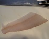 ヒラメとオクラぽん酢作り方2写真