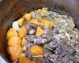 圧力鍋で時短スジ肉たっぷりスパイスカレー作り方5写真