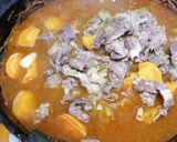 圧力鍋で時短スジ肉たっぷりスパイスカレー作り方8写真