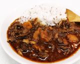 圧力鍋で時短スジ肉たっぷりスパイスカレー作り方10写真