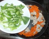 豚肉チンゲン菜中華炒めで葉酸を摂る♪簡単作り方8写真