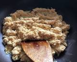 腸活！高野豆腐炒り卵と鶏むね肉のそぼろ丼作り方5写真