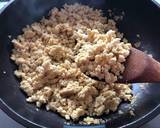 腸活！高野豆腐炒り卵と鶏むね肉のそぼろ丼作り方6写真