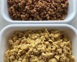 腸活！高野豆腐炒り卵と鶏むね肉のそぼろ丼作り方13写真