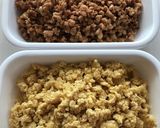 腸活！高野豆腐炒り卵と鶏むね肉のそぼろ丼作り方13写真