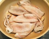屋台のイカ焼き・イカのさばき方作り方2写真