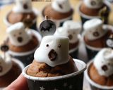 ハロウィンに☆おばけチョコマフィン作り方5写真