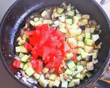 夏野菜のトマトソースのポテトクリーム作り方5写真