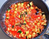 夏野菜のトマトソースのポテトクリーム作り方7写真