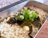 メスティンで即席味噌汁炊き込みご飯作り方5写真