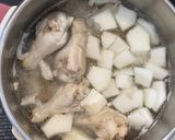 冬瓜と鶏肉の薬膳スープ作り方4写真