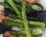 お弁当★業スーなすとアスパラのピリ辛冷菜作り方3写真