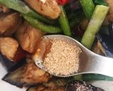お弁当★業スーなすとアスパラのピリ辛冷菜作り方4写真