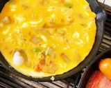 スキレットで♡オムレツ作り方4写真