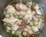 冬瓜と鶏肉の薬膳スープ作り方5写真