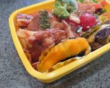 お弁当に☆煮物リメイクかぼちゃ海苔まき作り方3写真