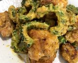 揚げ焼きで！鶏肉とゴーヤのカレーマヨ和え作り方7写真