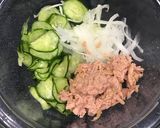 切って和えるだけ〜きゅうりとツナの和え物作り方2写真