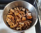 もっちり蓮根の炒め煮作り方11写真