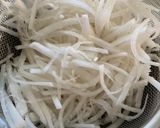 大根の梅かつお和え作り方3写真