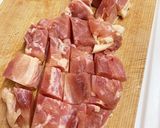 簡単絶品＊鶏肉のデミトマクリーム煮込み作り方1写真