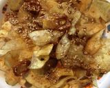 揚げポテトの胡麻和え作り方8写真
