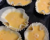 餃子の皮で作るエッグタルト☆作り方2写真
