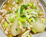 簡単♪安定の味！大根のそぼろ煮作り方6写真